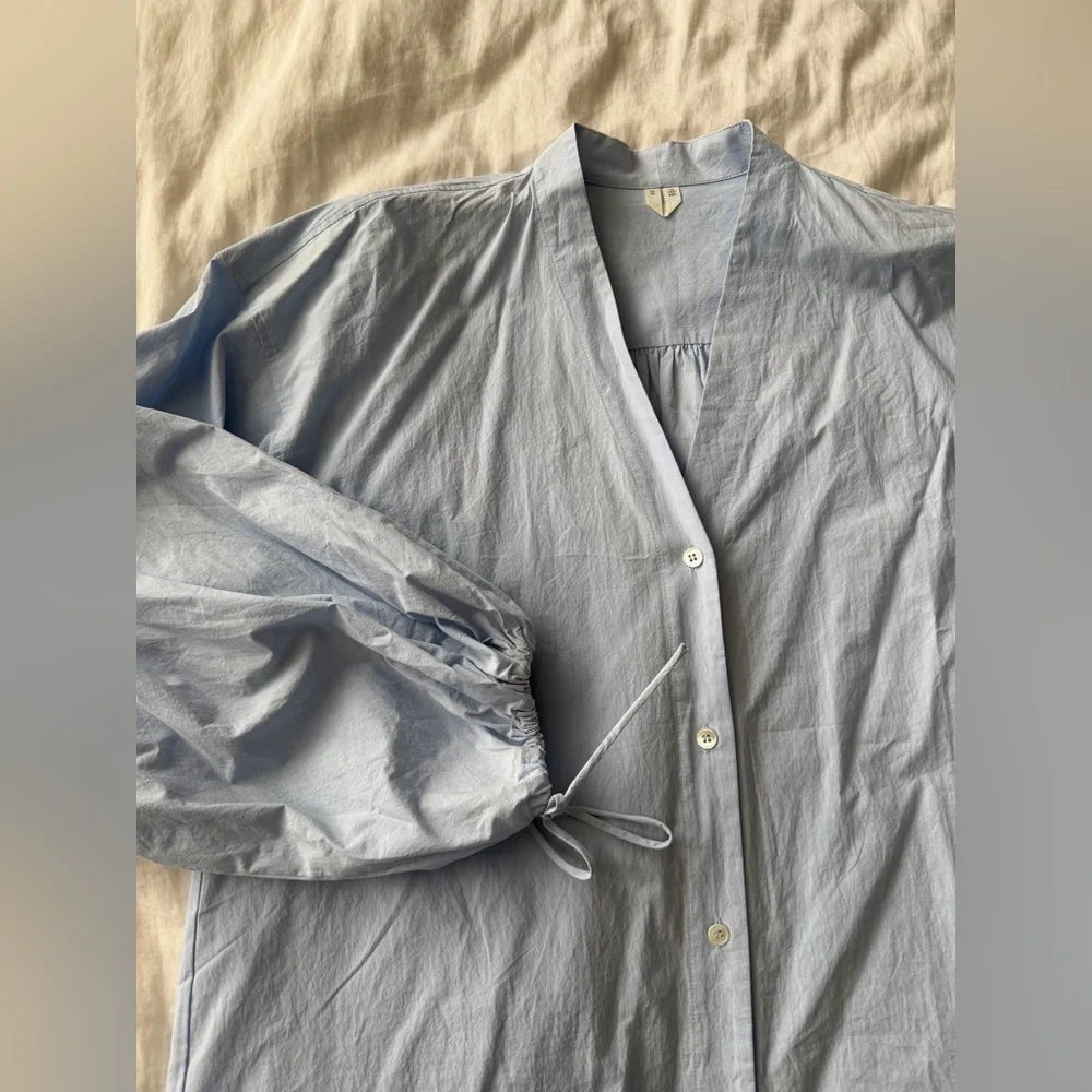 Arket Puff Sleeve Balloon Sleeve Blouse Top Worn Once! 38 - Picture 13 of 16